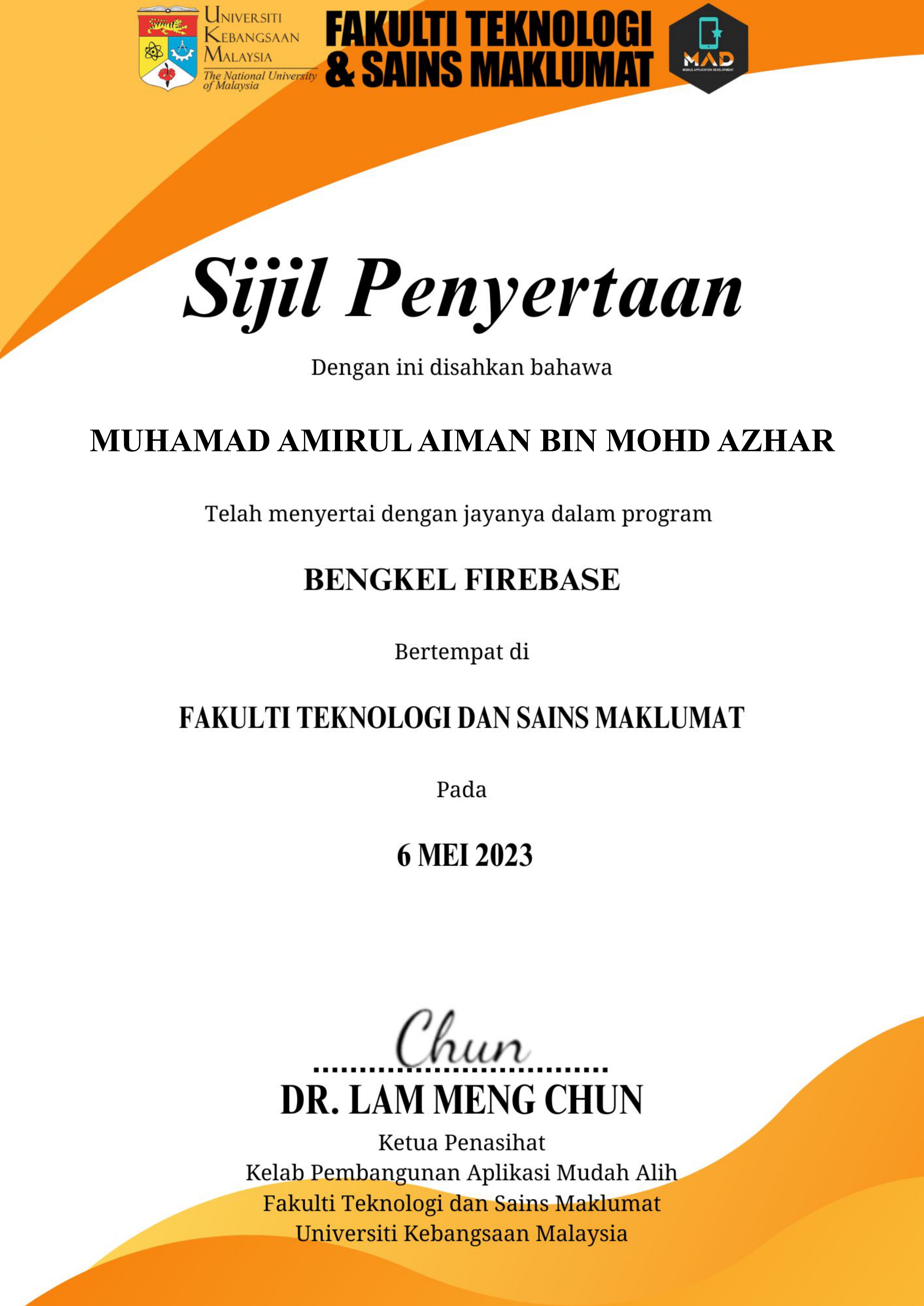 Bengkel Firebase